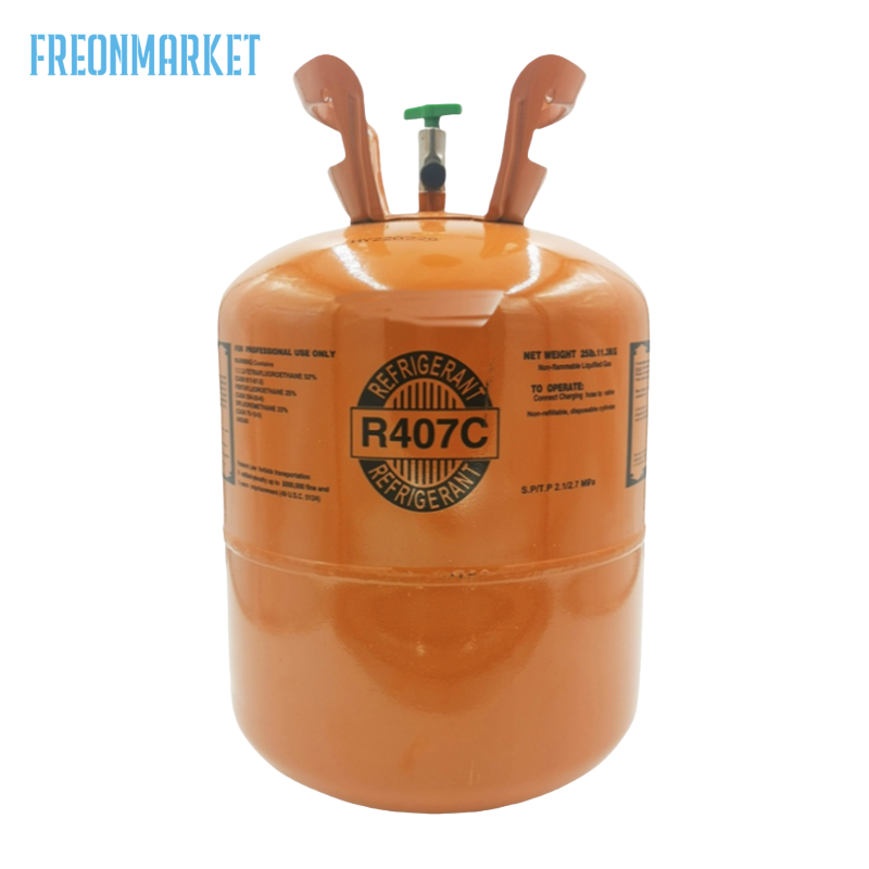 25LB R407C R-407C Freon Refrigerant Gas