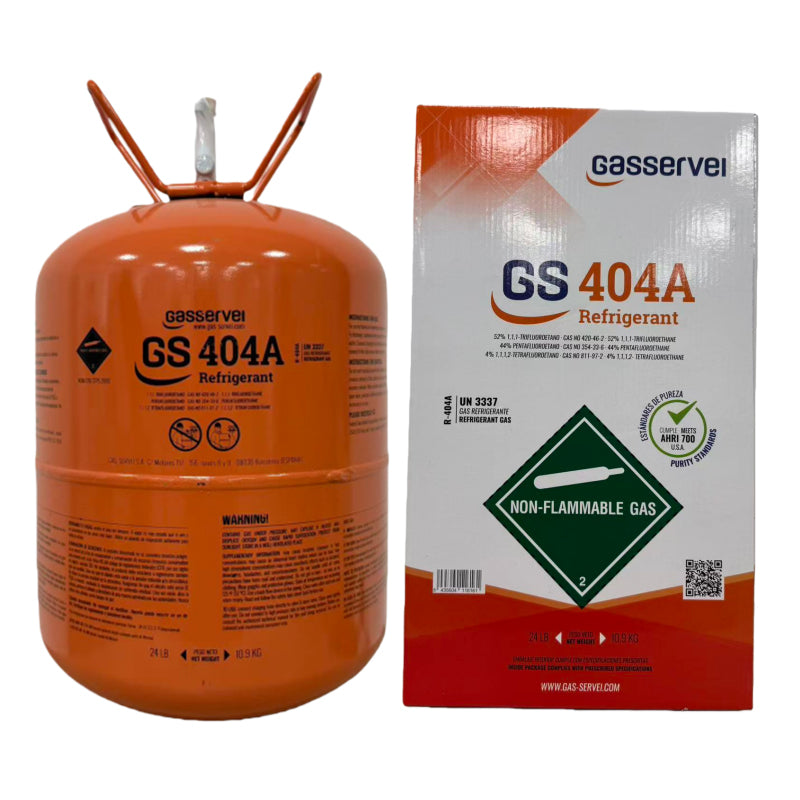 24LB Gasservei (GS) R404A R-404A Freon Refrigerant Gas