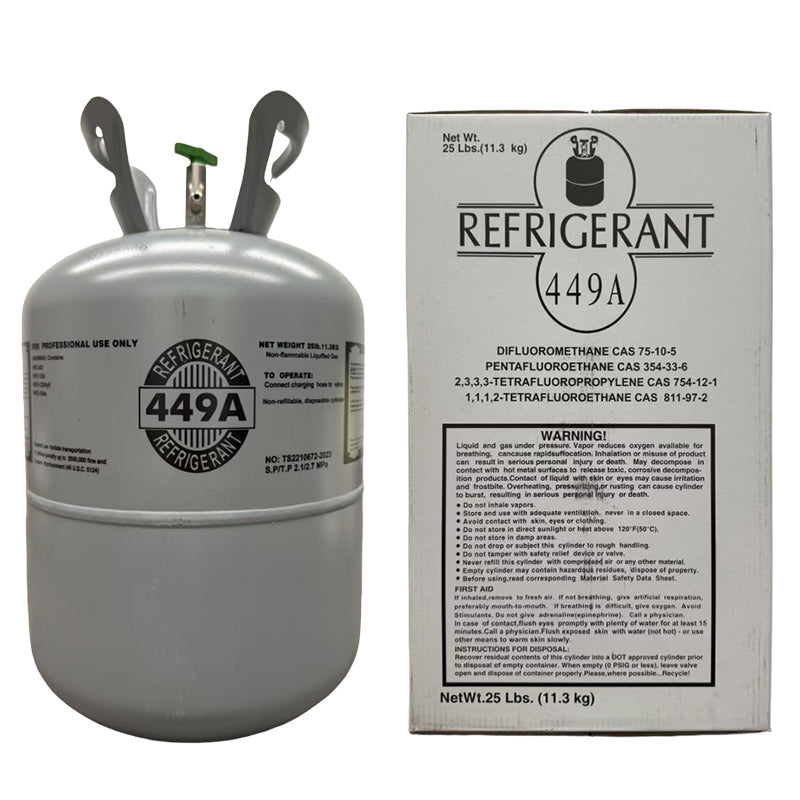 25LB R449A R-449A Freon Refrigerant Gas